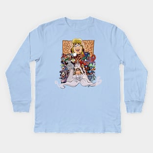 The Gob-Link King Kids Long Sleeve T-Shirt